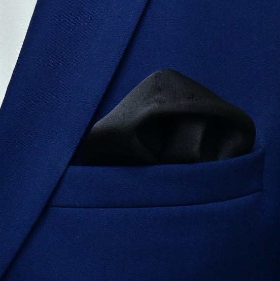 The Black Matter - Silk Pocket Square by Monzoro – view 2