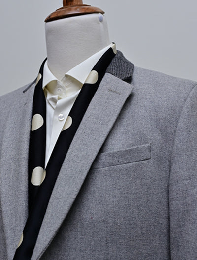 Circle Time Silk Men Scarf by Monzoro – view 2