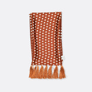 Copper Base Polka - Silk Men Scarf by Monzoro – view 2