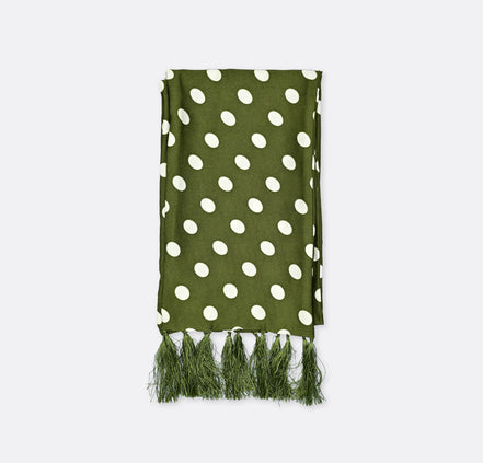Forest Polka - Silk Men Scarf by Monzoro – view 2