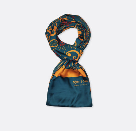 Garden of Eve - Silk Men Scarf by Monzoro