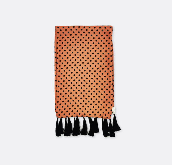 Coral Sands Polka Dot - Silk Men Scarves