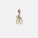 White Guitar Lapel Pin