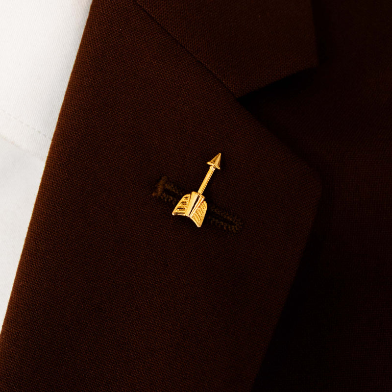 The Archer's Arrow - Golden Lapel Pins