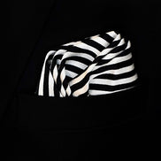 Retro Run Silk Pocket Square by Monzoro – view 5