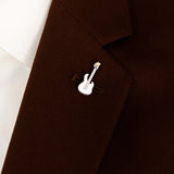 White Guitar - Lapel Pins