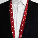 Maroon Dot Polka - Silk Men Scarf by Monzoro – view 4