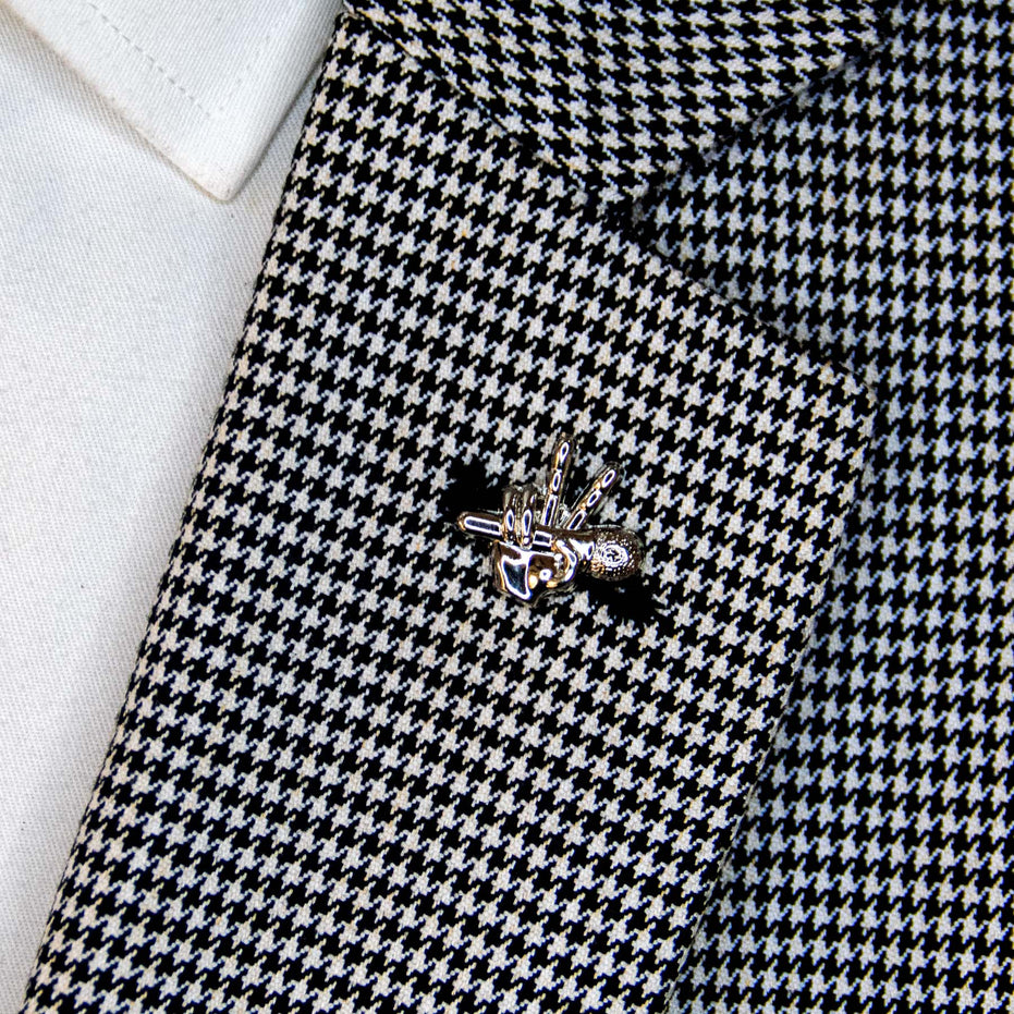 The Singers Victory - Silver Lapel Pin