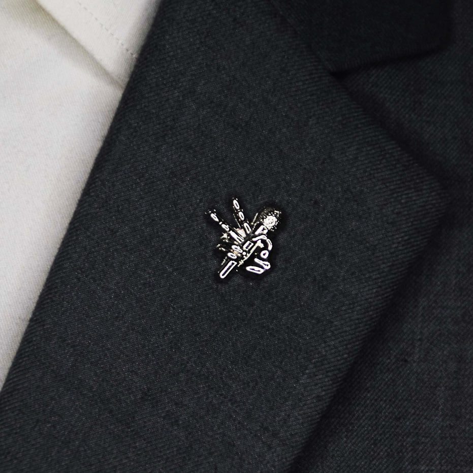 The Singers Victory - Silver Lapel Pin