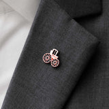 ROADSTER CARRIAGE – ROSE GOLD LAPEL PINS