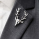 Alpha Antler - Silver Lapel Pin