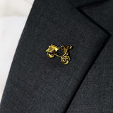 Mini Scooter - Golden Lapel Pins