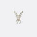 Antique Markhor - Silver Lapel Pin