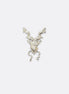 Antique Markhor - Silver Lapel Pin