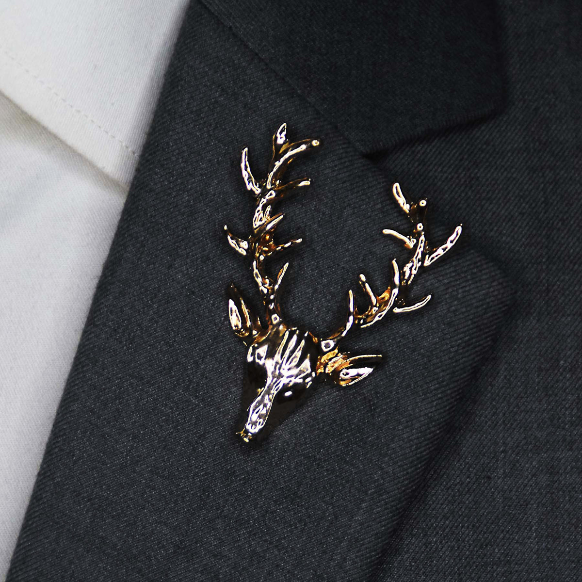 Alpha Antler - Golden Lapel Pin