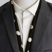 Forest Polka - Silk Men Scarf by Monzoro – view 6